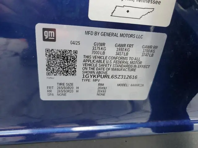 2025 CADILLAC LYRIQ SPORT  