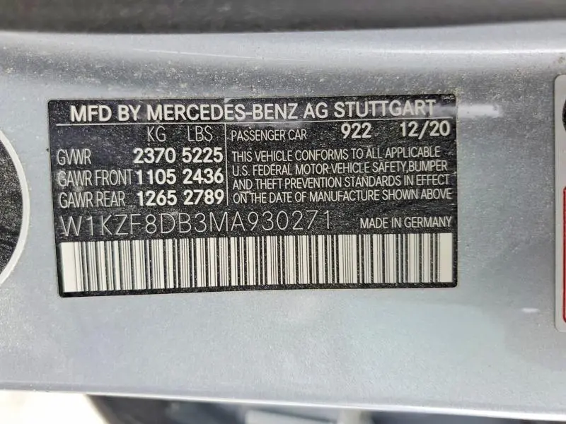 2021 MERCEDES-BENZ E 350  