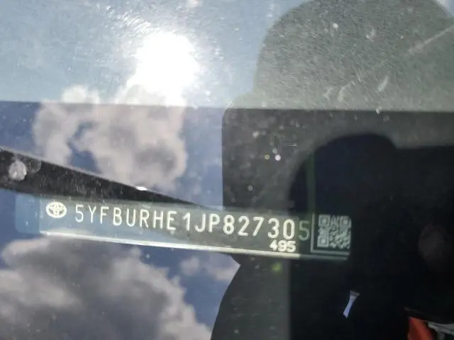 2018 TOYOTA COROLLA L  