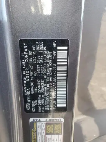 2021 HYUNDAI TUCSON LIMITED  