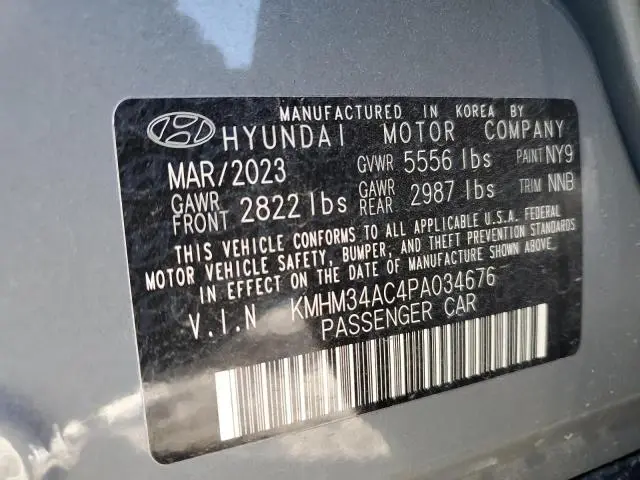 2023 HYUNDAI IONIQ 6 SEL