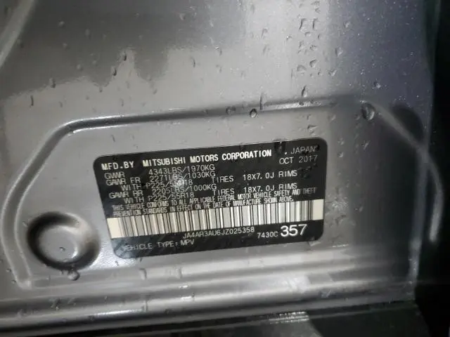 2018 MITSUBISHI OUTLANDER SPORT ES  