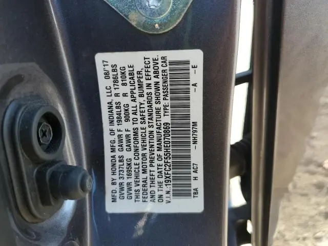 2017 HONDA CIVIC LX  