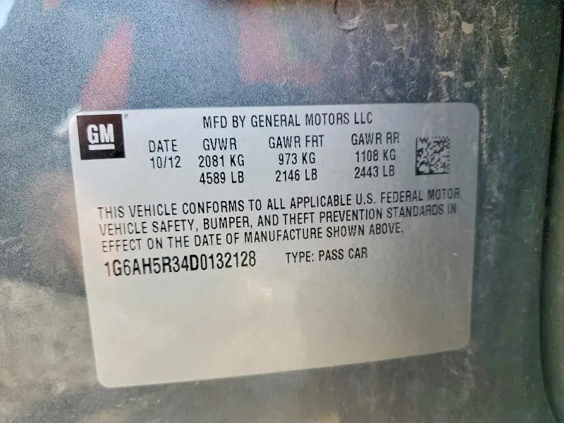 2013 CADILLAC ATS LUXURY  