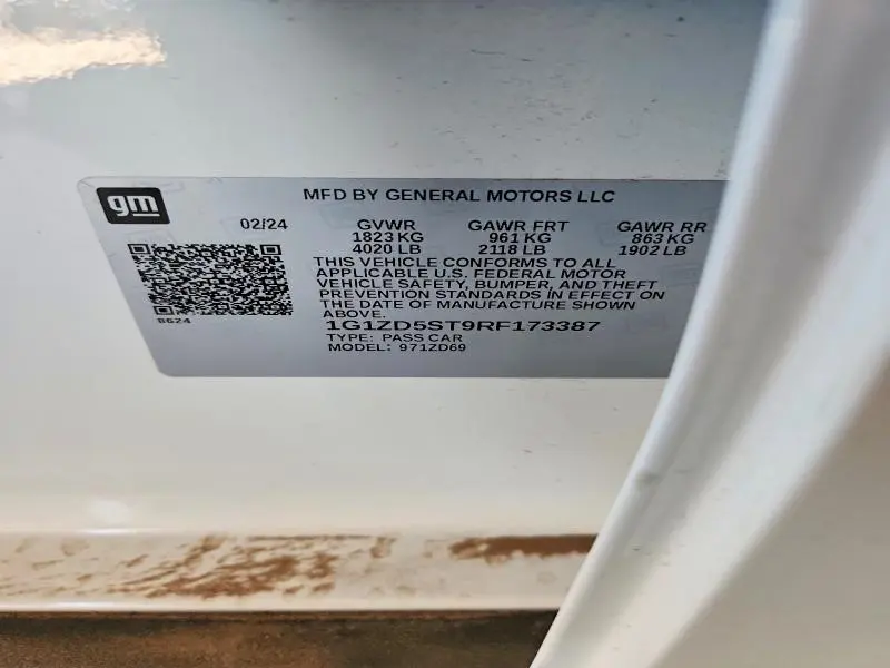 2024 CHEVROLET MALIBU LT  