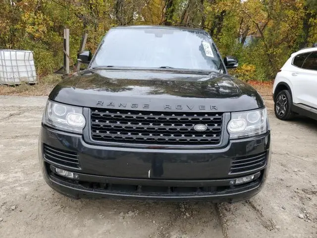2015 LAND ROVER RANGE ROVER SUPERCHARGED  