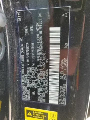 2015 LEXUS RX 350  