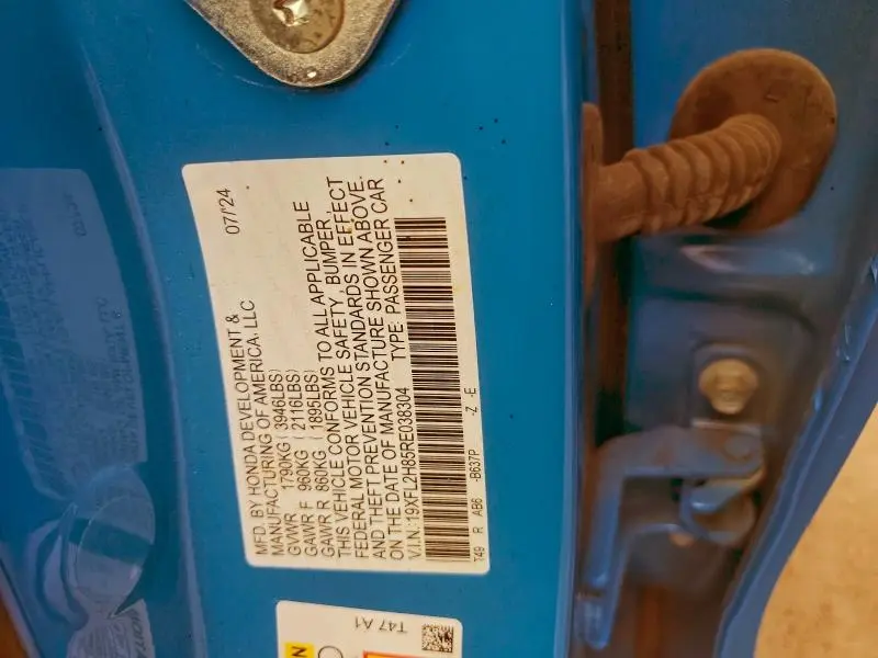 2024 HONDA CIVIC SPORT  