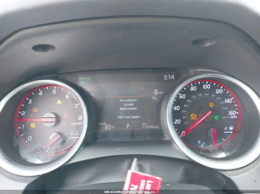 2020 TOYOTA CAMRY XSE