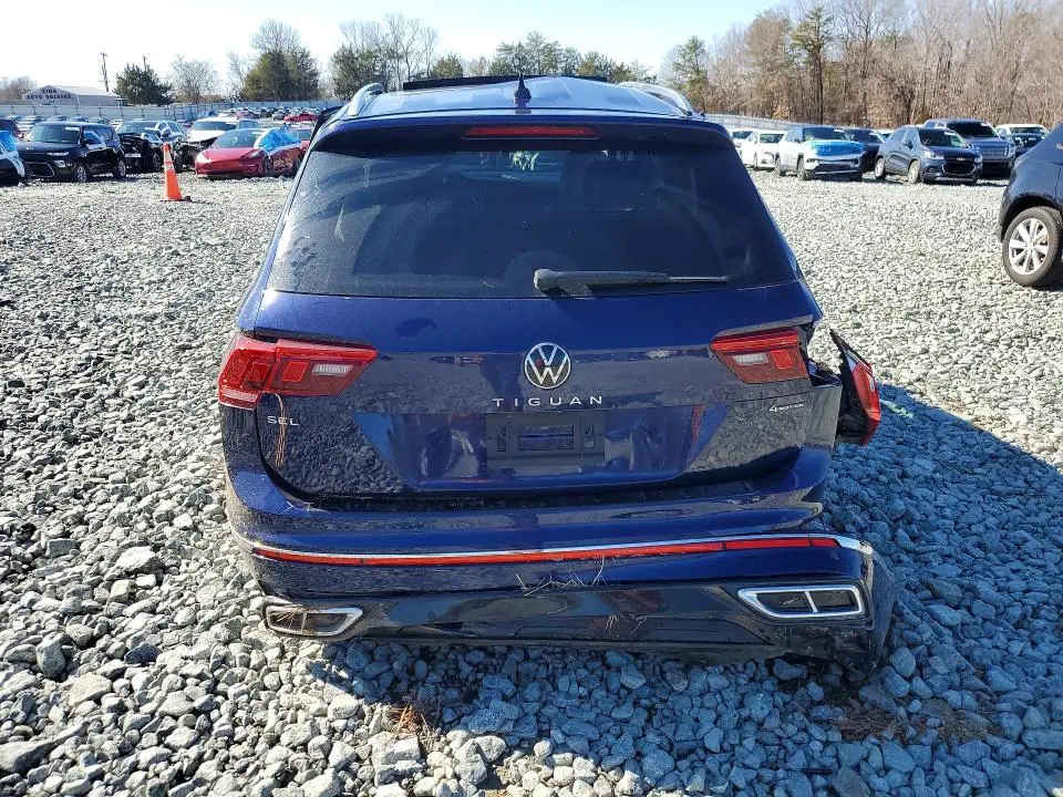 2022 VOLKSWAGEN TIGUAN SEL R-LINE  