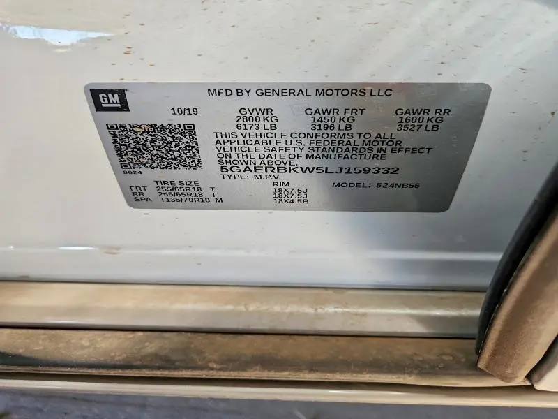 2020 BUICK ENCLAVE ESSENCE  