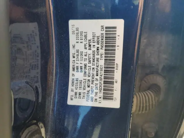 2015 HONDA ACCORD LX  