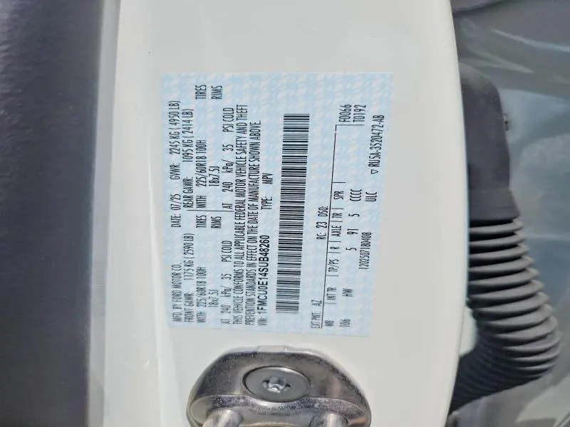 2025 FORD ESCAPE   