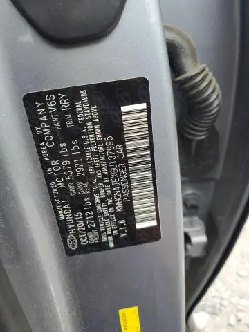 2016 HYUNDAI GENESIS 3.8L  