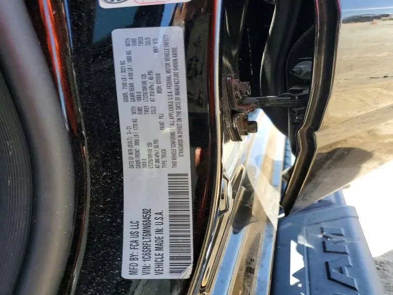2021 RAM 1500 REBEL  
