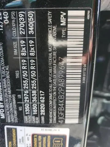 2023 MERCEDES-BENZ GLE 350 4MATIC  