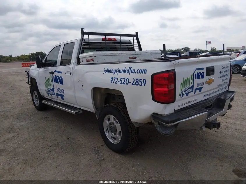 2015 CHEVROLET SILVERADO 2500HD WT