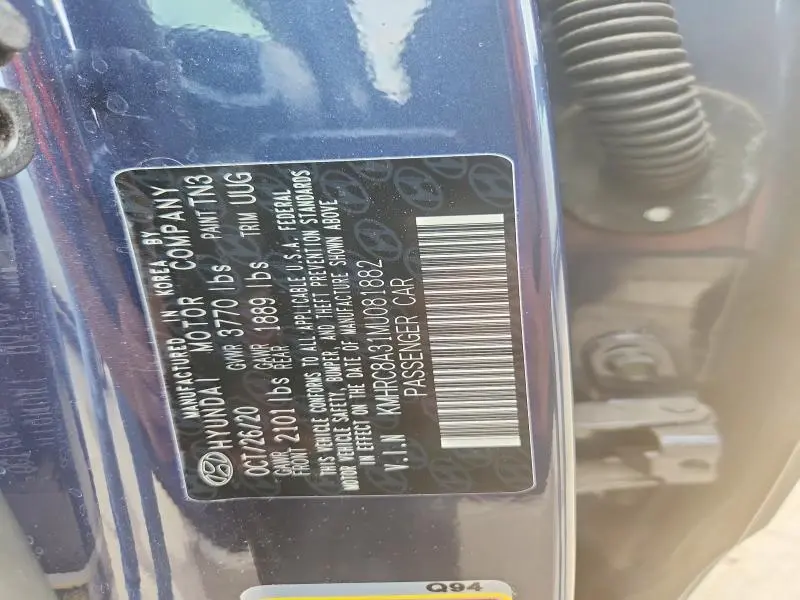 2021 HYUNDAI VENUE DENIM  