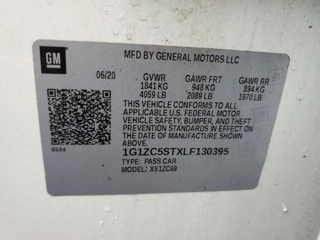 2020 CHEVROLET MALIBU LS  