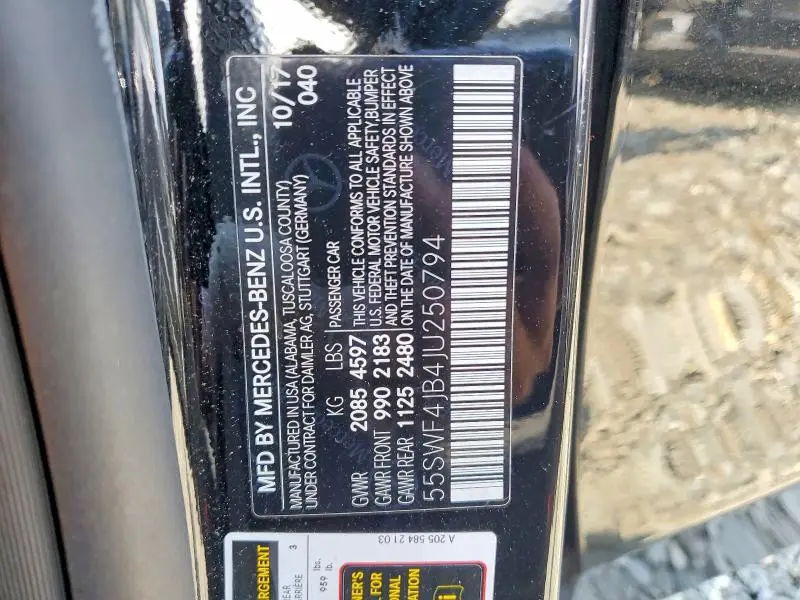 2018 MERCEDES-BENZ C 300  