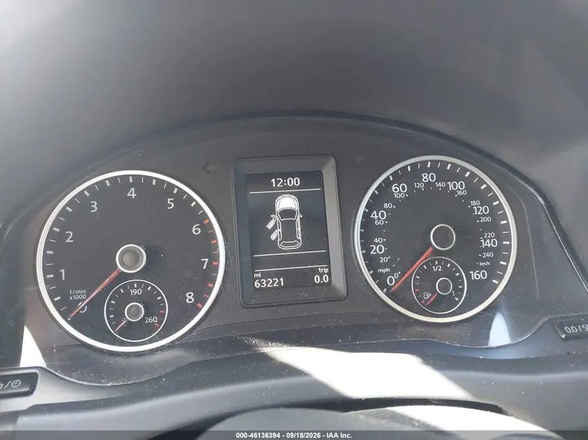 2016 VOLKSWAGEN TIGUAN S
