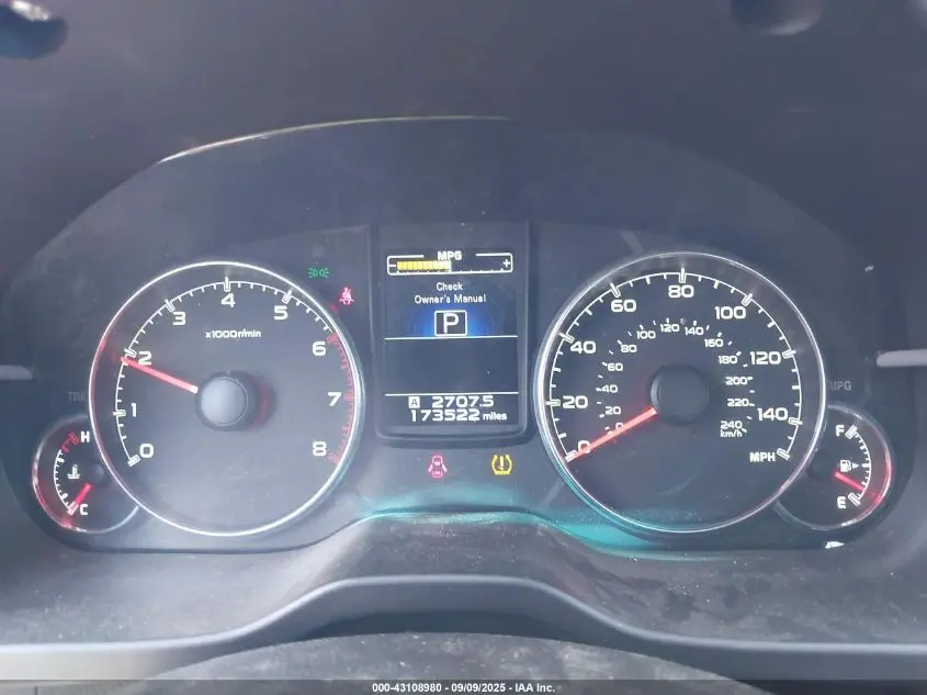 2014 SUBARU LEGACY 2.5I LIMITED