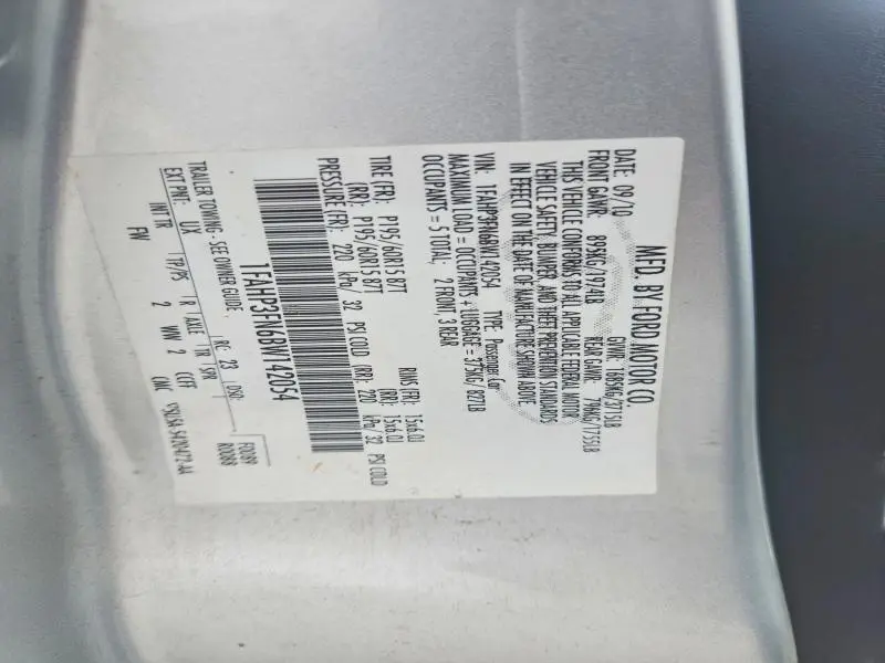 2011 FORD FOCUS SE  