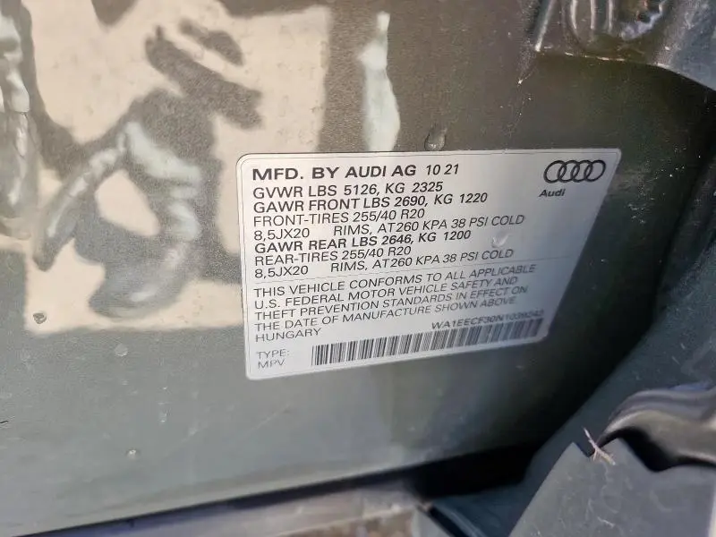 2022 AUDI Q3 PREMIUM PLUS S LINE 45  