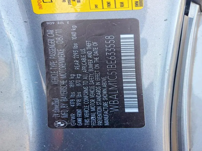 2011 BMW Z4 SDRIVE35IS  