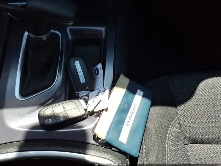 2018 DODGE CHARGER SXT RWD