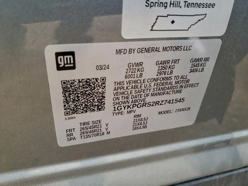 2024 CADILLAC XT6 SPORT  