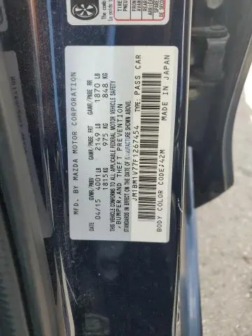 2015 MAZDA 3 TOURING  