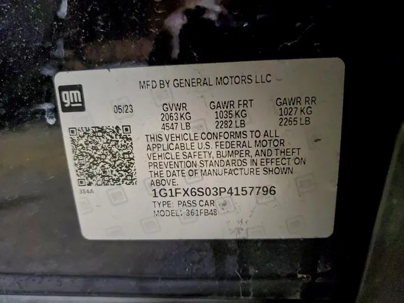 2023 CHEVROLET BOLT EV 2LT  