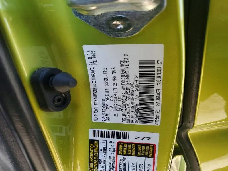 2022 TOYOTA TACOMA TRD PRO  