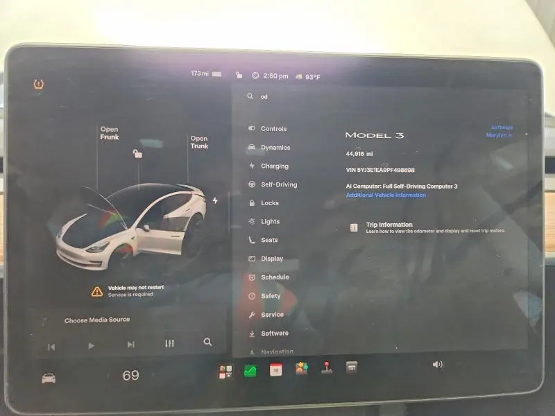 2023 TESLA MODEL 3   