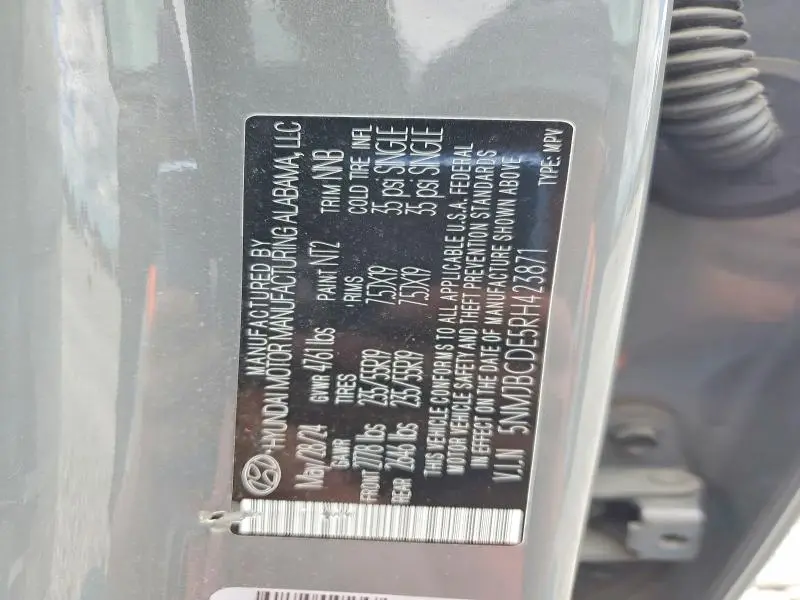 2024 HYUNDAI TUCSON SEL  