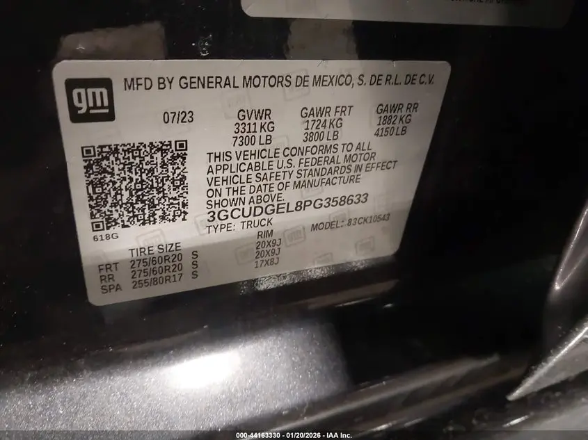 2023 CHEVROLET SILVERADO 1500 LTZ