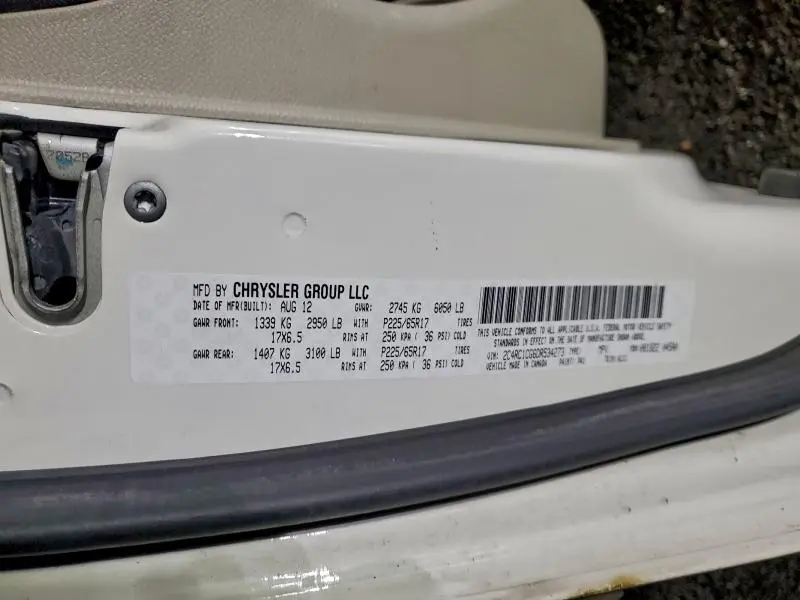 2013 CHRYSLER TOWN & COUNTRY TOURING L  