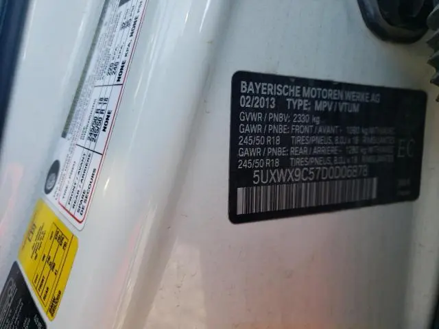 2013 BMW X3 XDRIVE28I  