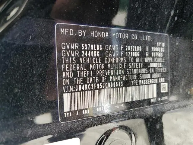 2018 ACURA RLX SPORT HYBRID ADVANCE  