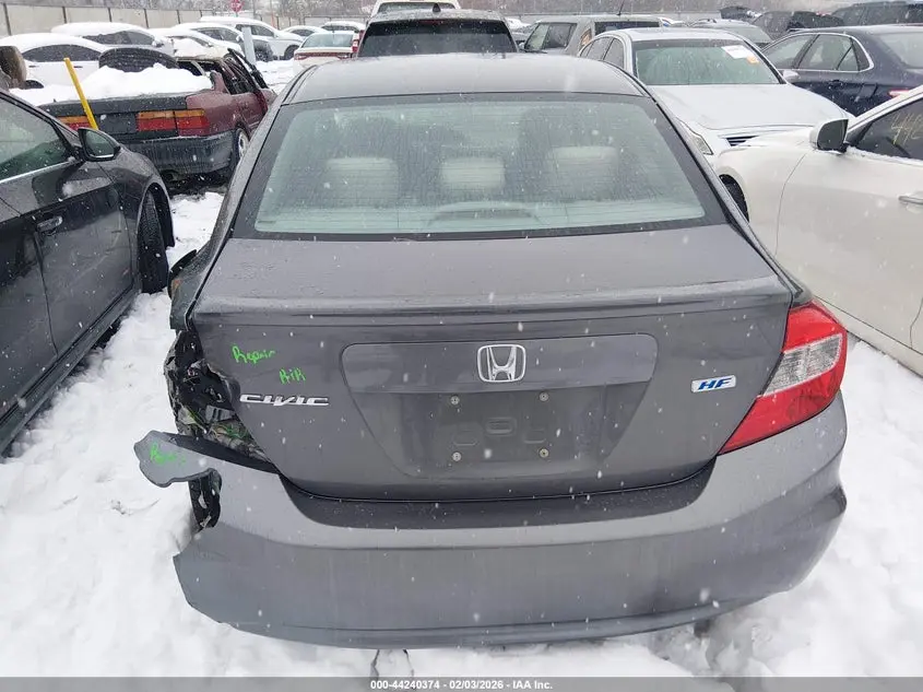 2012 HONDA CIVIC HF