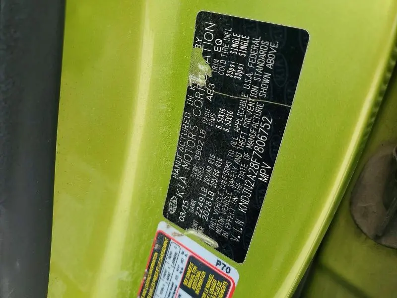 2015 KIA SOUL BASE  