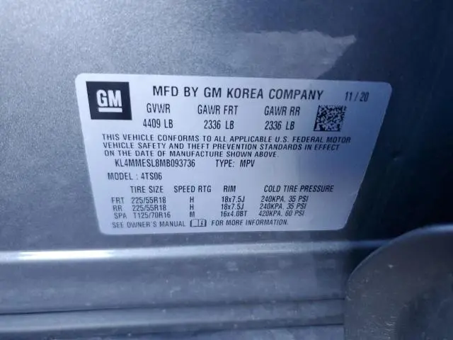 2021 BUICK ENCORE GX SELECT  