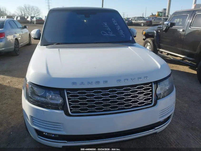 2016 LAND ROVER RANGE ROVER 3.0L V6 SUPERCHARGED HSE