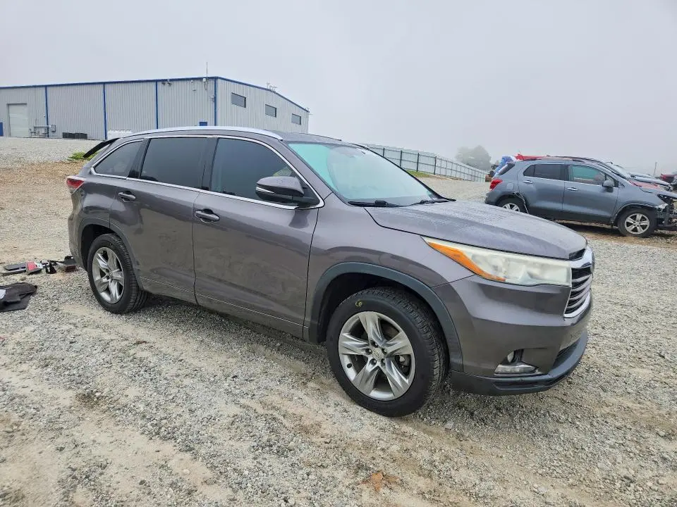2015 TOYOTA HIGHLANDER LIMITED PLATINUM  