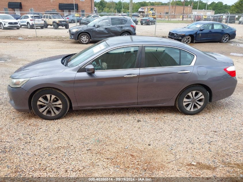 2015 HONDA ACCORD LX