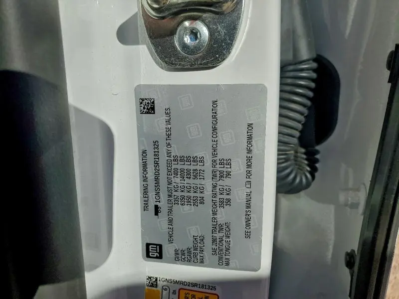 2025 CHEVROLET TAHOE C1500 LS  