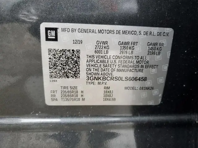 2020 CHEVROLET BLAZER 2LT  