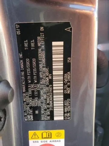 2017 LEXUS RX 450H BASE  