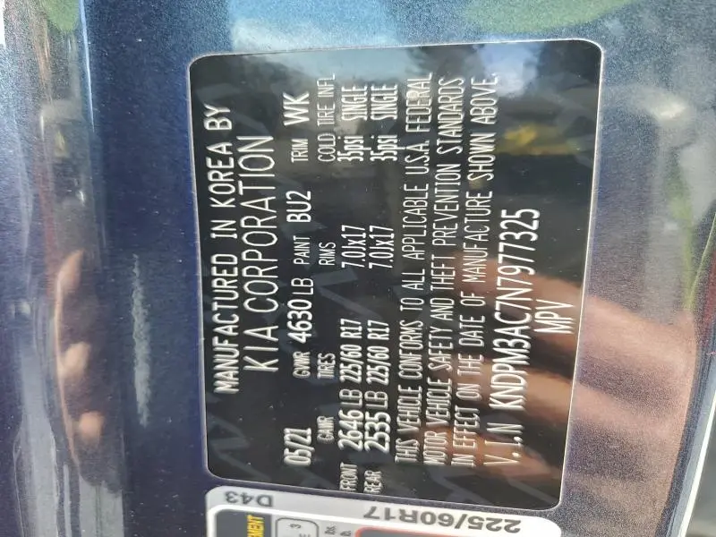 2022 KIA SPORTAGE LX  